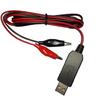 USB 5V to 1.5V 3V 4.5V Step-down Clip Cable Battery Eliminator Converter For Remote Control AA AAA Battery Eliminator