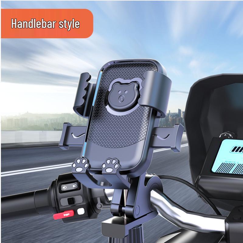 

Electric Vehicle & Motorcycle Anti-Shake Phone Holder – Mountain Riding Navigation Mount