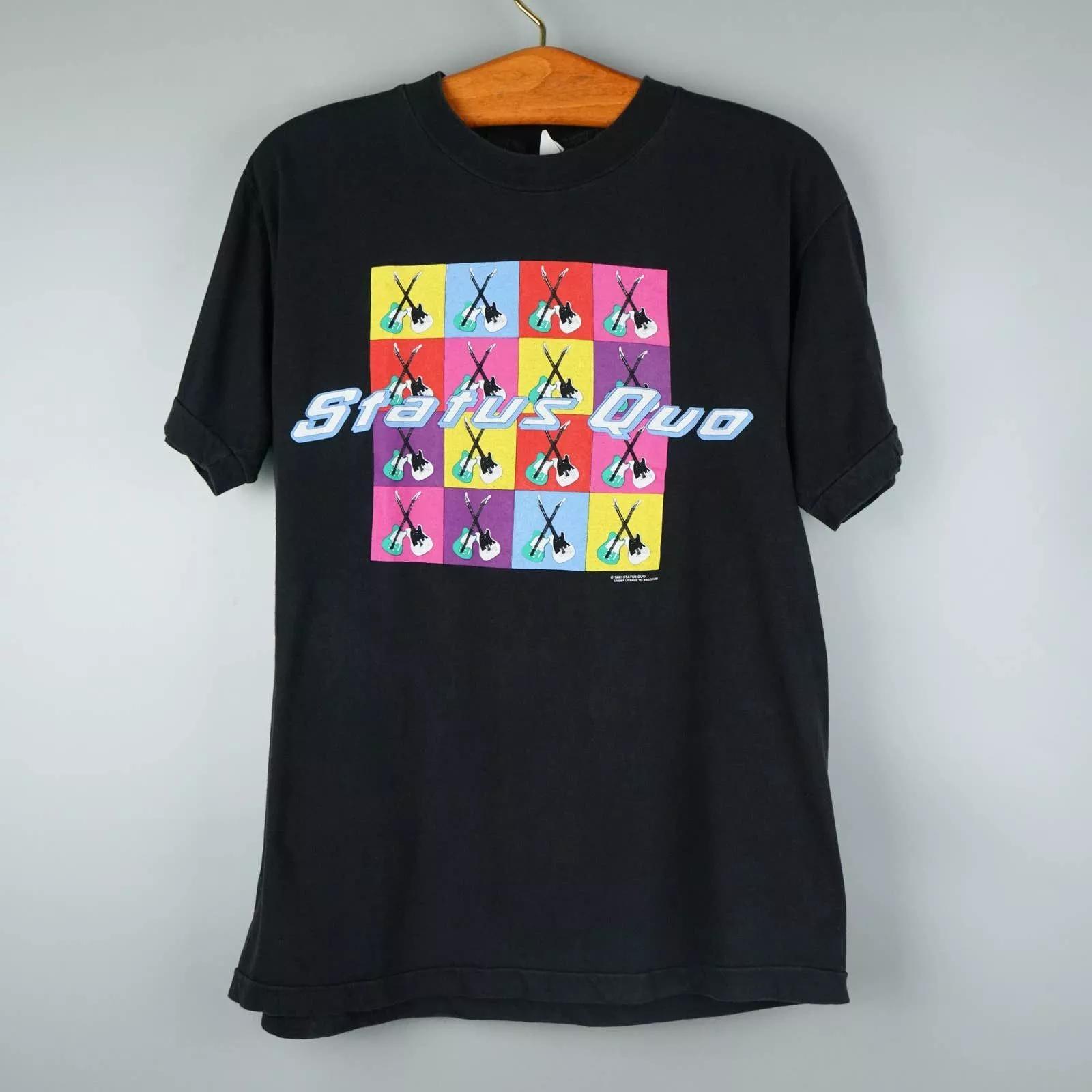 Vintage 1991 Status quo t-shirt XL