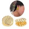 Small Shells Shaped Metal Earring Sweet Cool Studs Earring Cartilage Jewelry