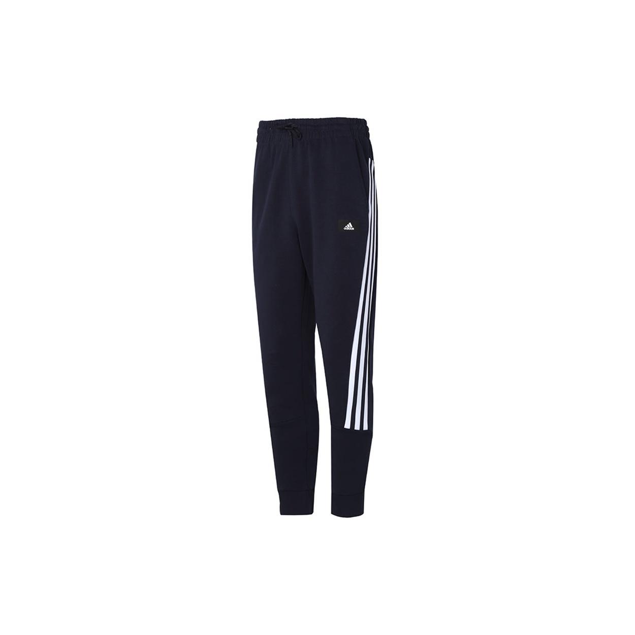 Men s adidas Fi 3s Pant Logo Printing Bundle Feet Sports Pants/Trousers/Joggers Navy Blue H46535 XXL
