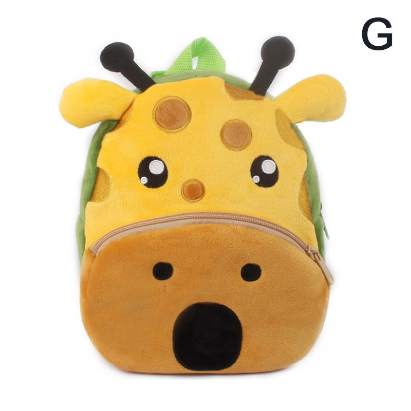 

Детские школьные ранцы Мультяшный плюшевый детский рюкзак Детский сад Мальчики и девочки Школьные ранцы Мини-рюкзак Сумка для книг