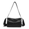 Ladies fashion feminine crossbody bag high capacity simple shoulder bag soft leather high quality messenger bag