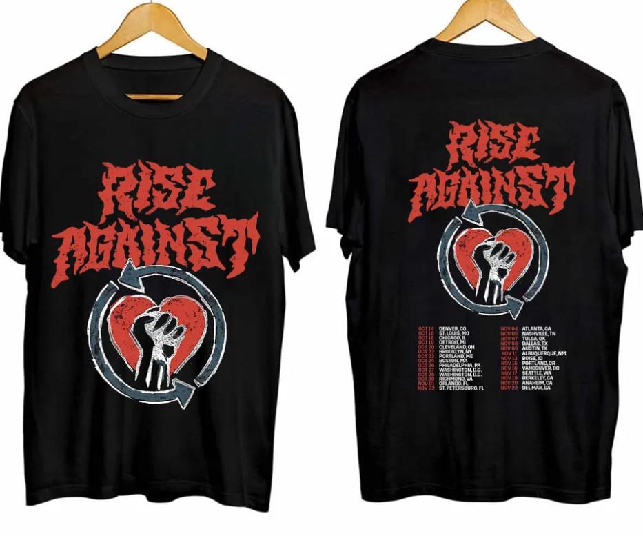 Rise Against 2026 Tour Double Sided ShirtT-Shirt shirt L