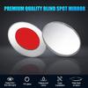X-STYLE Car Mirror, Auxiliary Side Mirror, 2.0 inches (50 mm), Blind Spot Mirror, Curved
