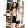 Cc Collect Leather Half Jacket C261psf514