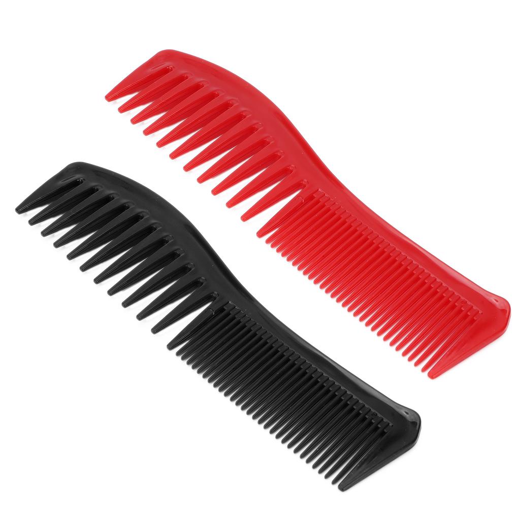 Detangling Hair Comb Portable Home Salon Fine Wide Tooth Styling Comb Hairdressing Tool