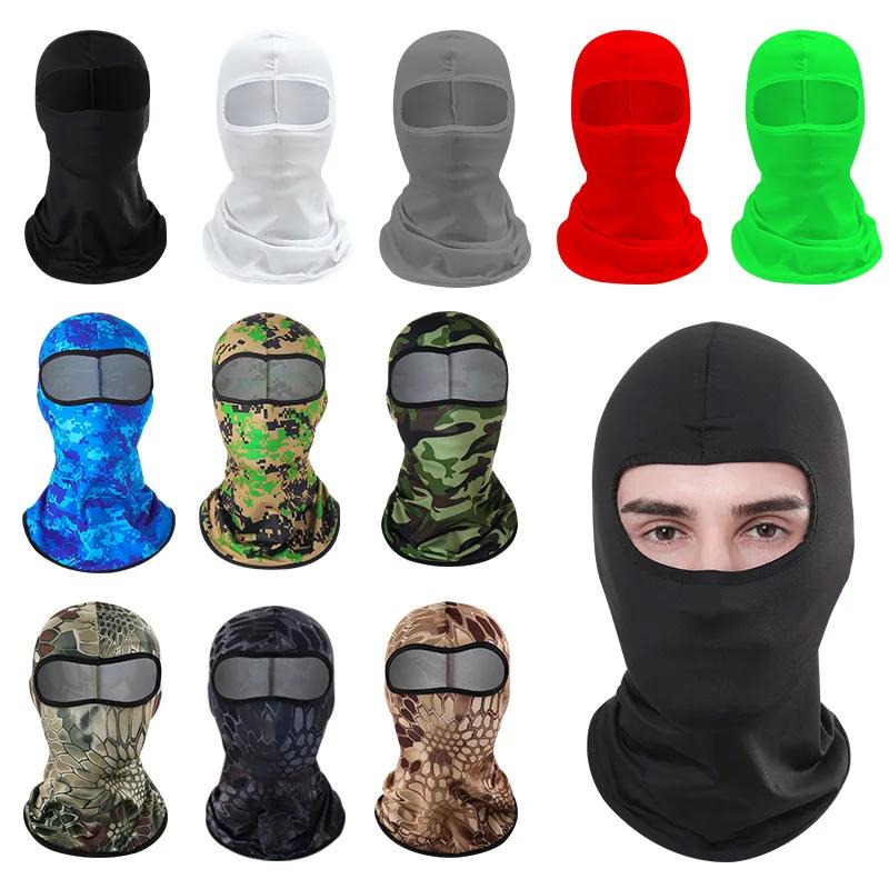Balaclava Motorcycle Face Mask Moto Helmet Bandana Hood Ski Neck Full Face Mask Windproof Dustproof Face Shield Men'S Biker Mask