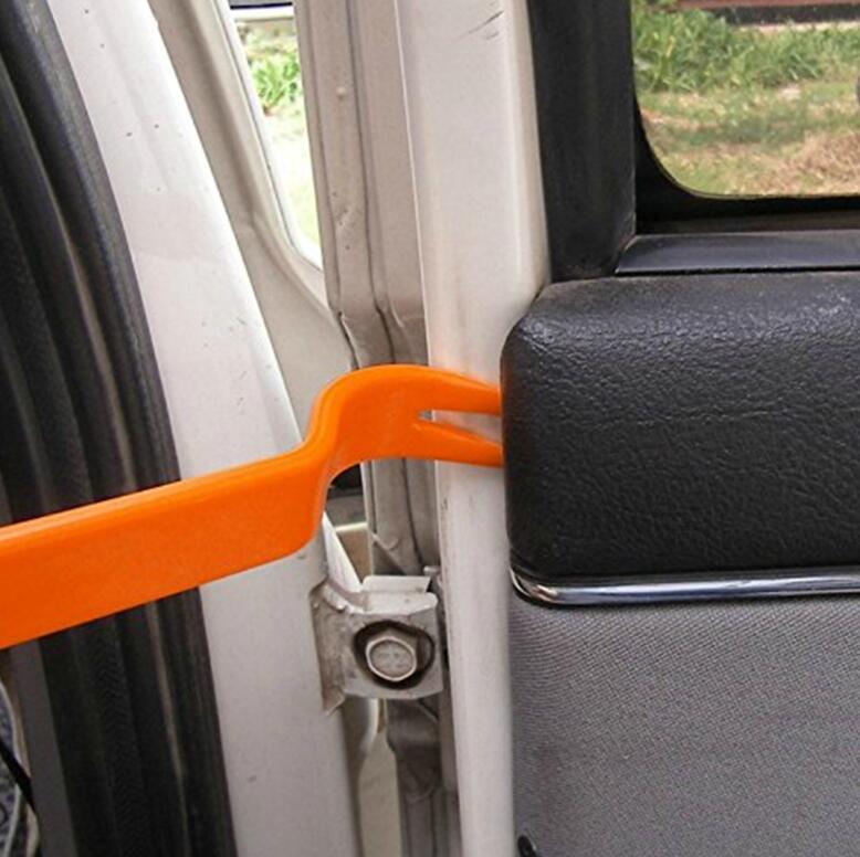 4Pcs Portable Auto Car Radio Panel Door Clip Panel Trim Dash Audio Removal Installer Pry Kit Repair