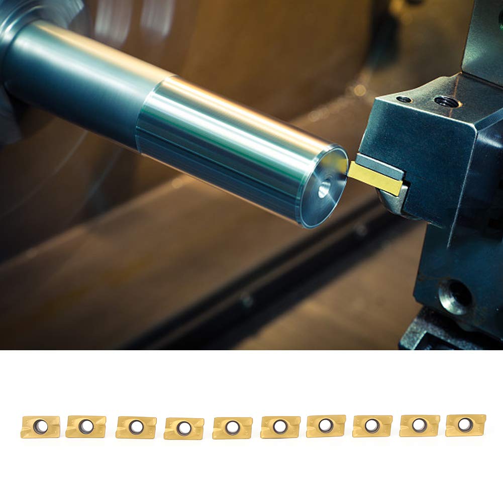 10pcs APMT1604 Milling Inserts Carbide Turning Inserts Carbide Turning Inserts Hardness 15-50HRC