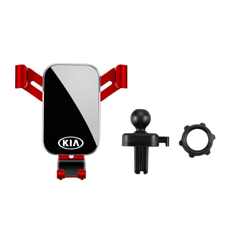 AHT1 Car Interior Cell Phone Holder Vent Phone GPS Stand Support For KIA K9 Sportage Niro K5 Carnival EV6 EV9 EV3 Stinger Forte Ceed