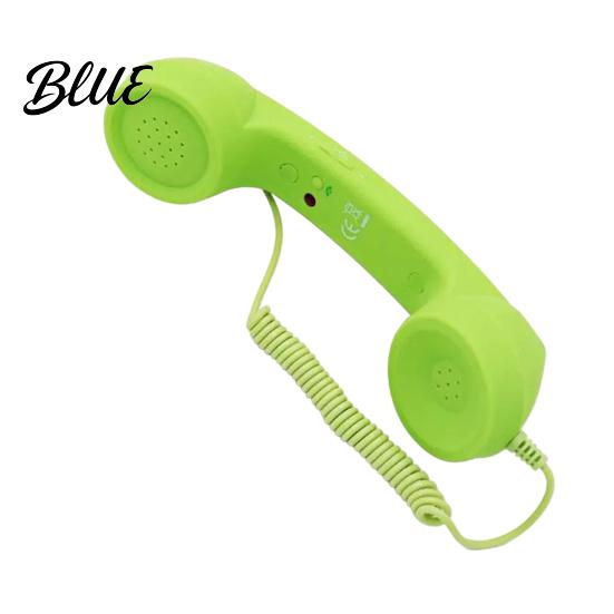 3.5mm Telephone Handset Vintage Receiver for Cell Phone, Type-C Wired Handheld Phone Retro Handset, Universal Smartphone