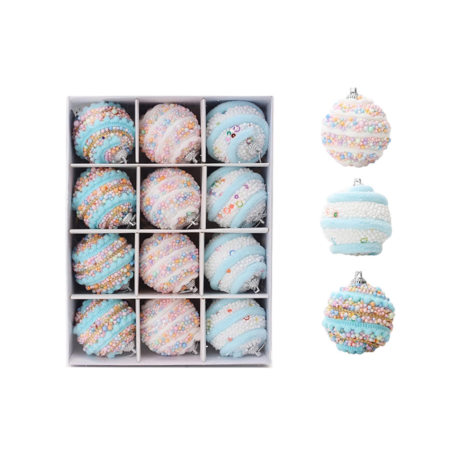 

Bubble Candy Christmas Balls, Macaron-colored Creative Colorful Christmas Balls, Christmas Tree Decorations One Size