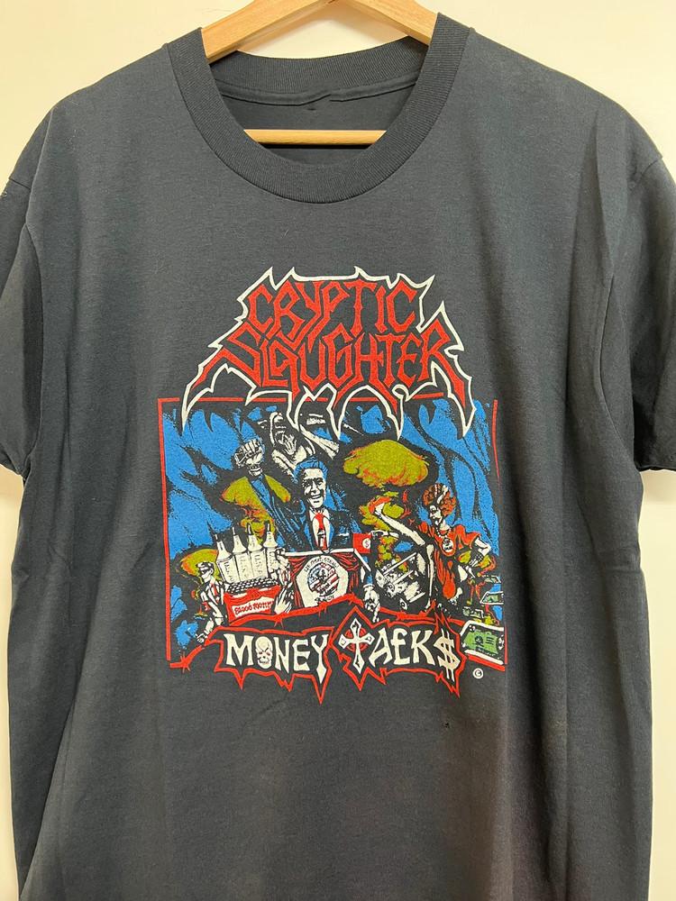 

Cryptic Slaughter 80s Style Tour Shirt Classic Unisex Black S-5XL 1J0011 Unisex T-Shirt XXL