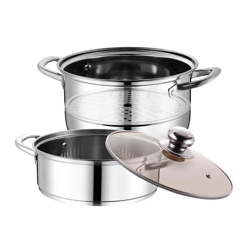 Adneny AO-63 Belle Series 3-Layer Stainless Steel Steamer Pot