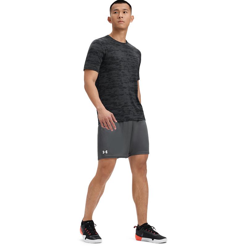 Under Armour Tech Ss25 Fashion Comfortable Versatile Sports Shorts Men Shorts Rhino-Gray 1386969-025
