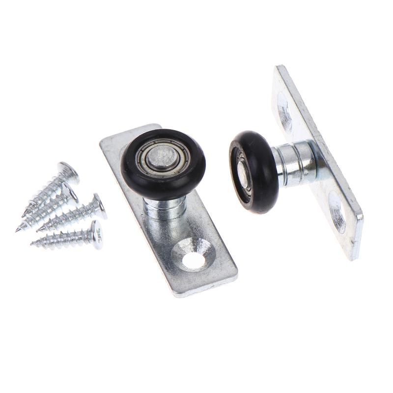 1/2Pcs Positioning Pulley Folding Door Accessories Bottom Guide Wheel Ultra-Smooth Silencing Nylon Pulley Fixed Wheel