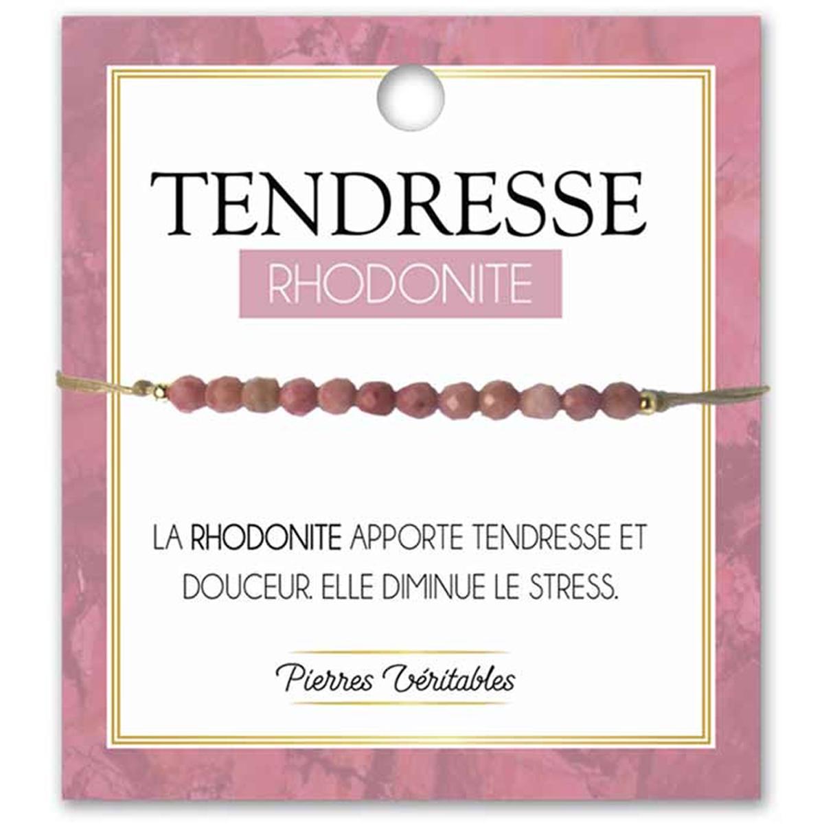 

Les Trésors De Lily [R3075] - Дизайнерский браслет Mineralia с родонитом (нежность) - 3 мм