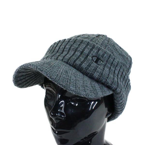 Champion Knit Cap Visor Unisex Gray 2
