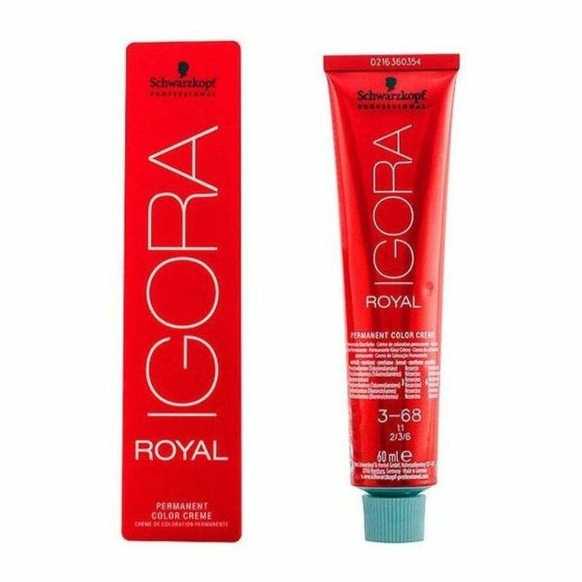 

Стойкая краска Igora Royal Schwarzkopf Igora Royal 3-68 № 3-68 № 9.0-очень светлый блонд № 8.0-светлый блонд 60 мл