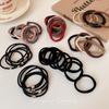 Korean Simple and Sweet High-elastic Hair Band Niche Does Not Hurt the Hair Ponytail Hair Rope Personalized Fashion Versatile Hair Accessories