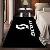 S-ScottS Bike Logo Floor Mat Retro Multiple Choice Living Room Kitchen Rug Non-Slip Modern Home Decor