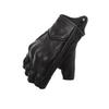 Motorcycle Gloves Sheepskin Comfortable Summer Breathable Half-finger Men's and Women's Electric Bike Riding Protective Gloves