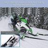 F19A Snowmobile Tow Cable Towing Pull Rope Strap Rope with Hook Emergency Heavy Duty