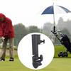 Cărucior de Golf Universal de Exterior cu Push Suport Umbrelă Suport Accesoriu Teren