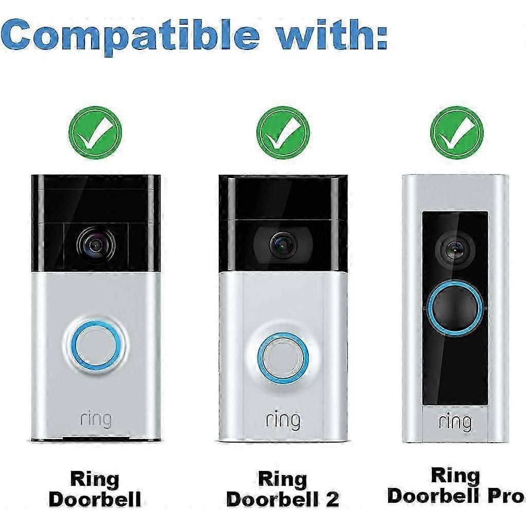 Security Screw Kit and Screwdriver for Ring Doorbell Replacement