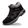 Große Größe Erhöhende Paar Schneestiefel Winter Samt Warm Herren- und Damen Outdoor Baumwollschuhe Mittelhoch Sport Baumwollschuhe Damenschuhe
