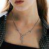 Pearlymore Simple Box Chain necklace_PM24N018WT