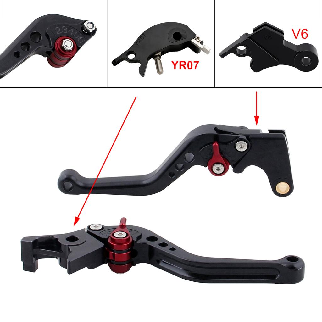 NEW Short Clutch Brake Lever fit for YAMAHA XSR900 XSR900GP MT-09 MT-09SP 24-25