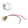 Thermostat Water Temperature     Coolant Fan Temp Sensor for Motorcycle ATV Off Road Vehicle(Black )