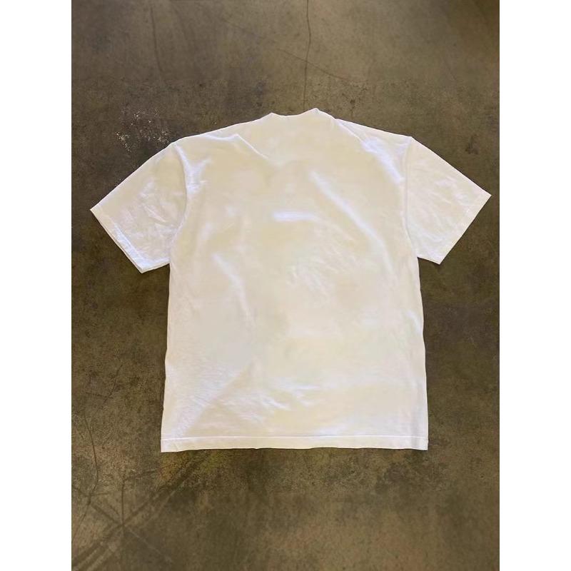 DRIPX New Fashion Original Niche Design Graphic Print High Quality Summer Unisex Fashion Loose Breathable Crew Neck Short Sleeve Top