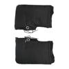 1Pair Motorcycle Handlebar Gloves Windproof Mittens Winter Warm Rider Handle Covers Black Big Mouth