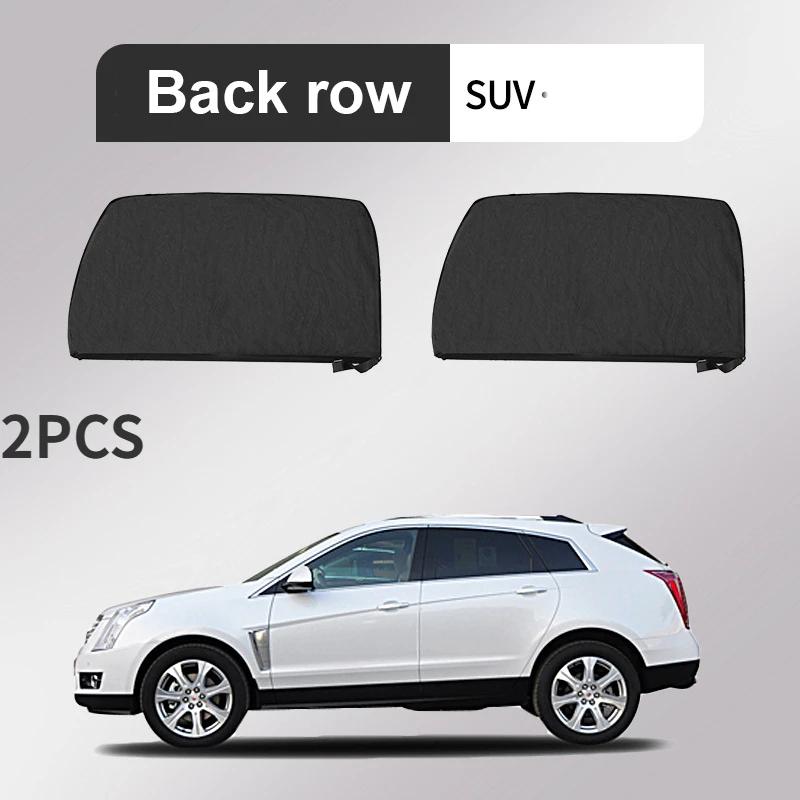 4PC Universal UV Protection Mesh Window Shade Anti-Mosquito Privacy Sun Visor for Car Side Windows - Car Accessories