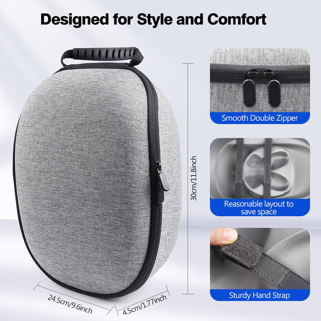 Tragetasche Aufbewahrungstasche Abdeckbox für Meta Quest 3s 3 Quest3s Quest3 Virtual Reality VR-Brille Headset Helm Spielzubehör