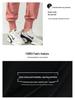 Lulu Women's Lightweight Quick-Dry Pleated Joggers - Breathable, Loose, Slimming, Casual Fitness Pants for Summer Running