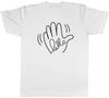 Just Saying Hello Unisexs TShirt Waving Hand Greet Tee Gift