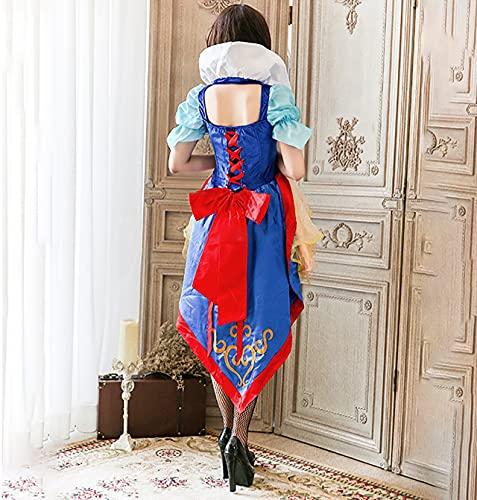 [Milky Time] Schneewittchen Cosplay Halloween Kostüm, Erwachsene Prinzessin, Sexy, Schneewittchen