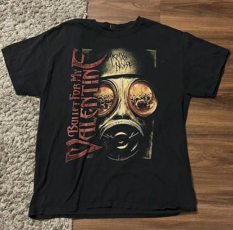 Bullet For My Valentine North American Tour Unisex Cotton T-Shirt Gift XXXXL