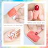 6pcs/set Mini Cute Capsule Lipstick Set with Lip Balm Moisturizing Waterproof Non-stick Cup Carry Pill Lipstick Lips Makeup Gift