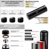500ml Smart Thermo Mug Filter Coffee Water Flask Temperature Display For Citroen C1 C2 C3 VTS C4 DS Saxo C4L C5 Auto Valve Cap 