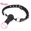 Pár Sdílení erotických hraček Simulace Penis Dildo Roubík Orální fixace Páry SM Bondage Erotický sex