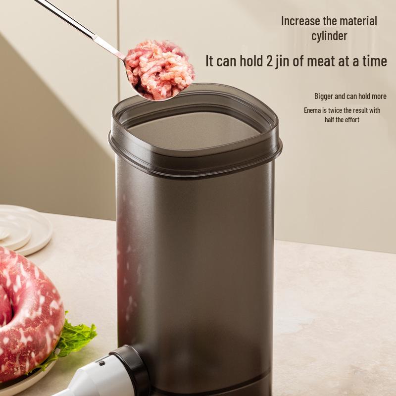 Manual Household Sausage Stuffer and Casing Tool