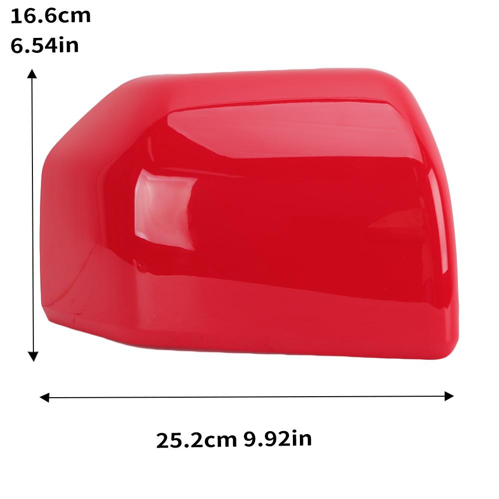 Sidobackspegelkåpa för Ford F150 2015 2016 2017 2018 US-version Dörrsidobackspegelkåpa Biltillbehör