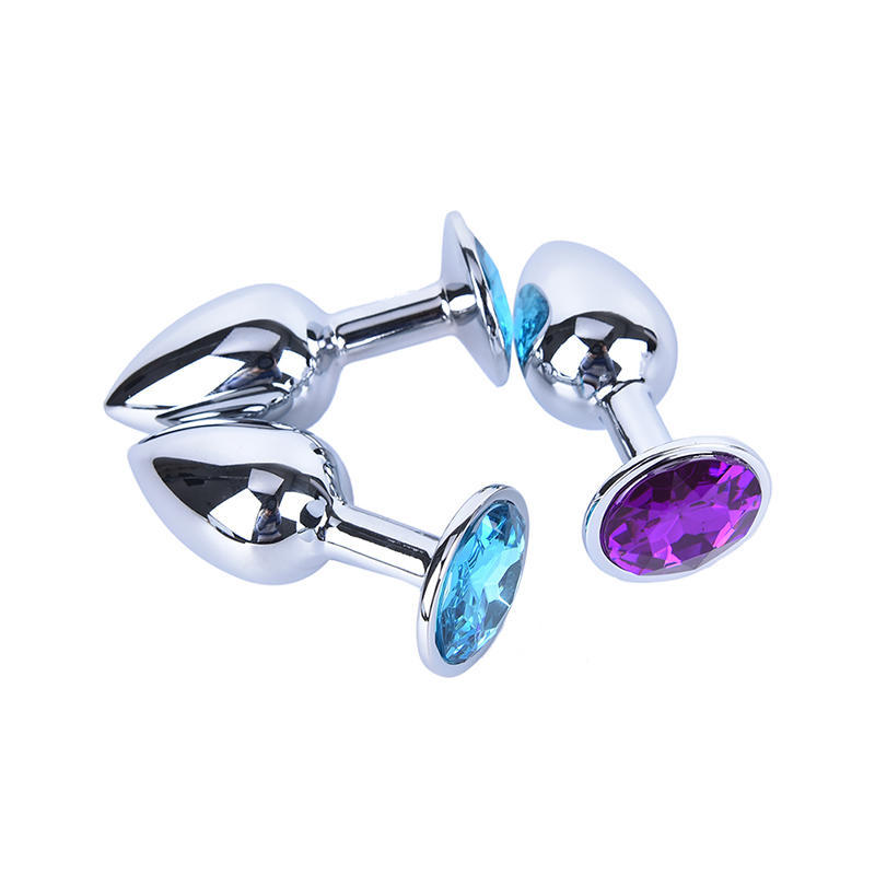 1PC Sex Toys For Adults Small Size Metal Toys Butt Plug Stainless Steel Plug