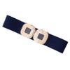 European and American elastic belt women's buckle elastic wide women's waist seal versatile dress coat sweater belt