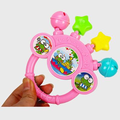 Cartoon Säugling Baby Glocke Rasseln geboren Spielzeug Hand Spielzeug Instrumente Musik Spielzeug